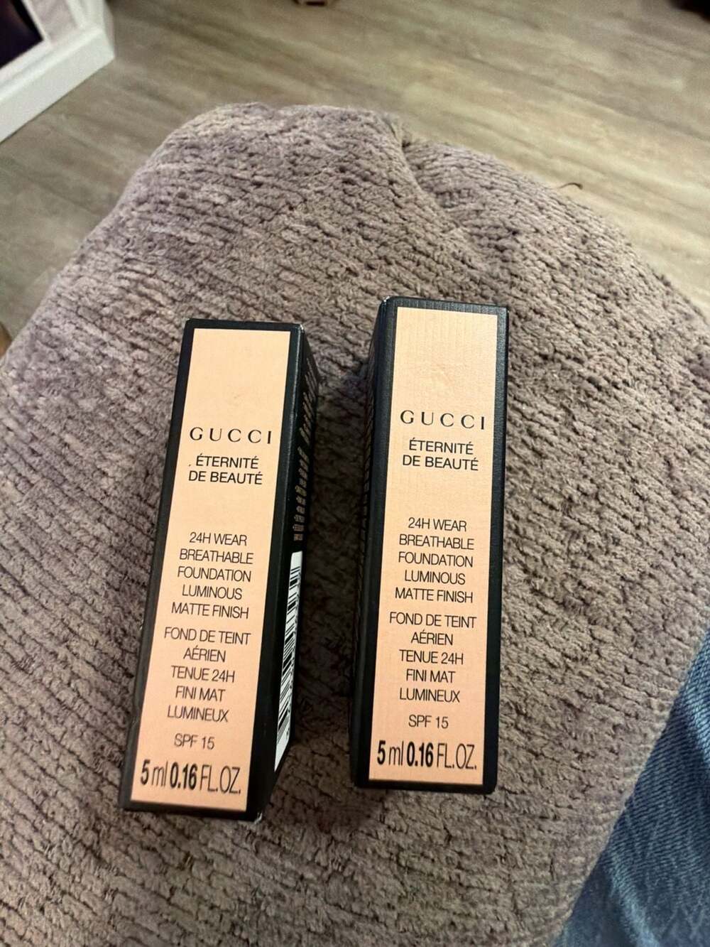 Gucci Eternité De Beauté 24H Wear Breathable Foundation 5ml 220W Medium Fair (Se